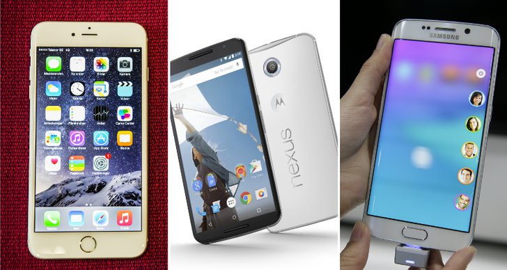 Android, Apple, Samsung Galaxy S6